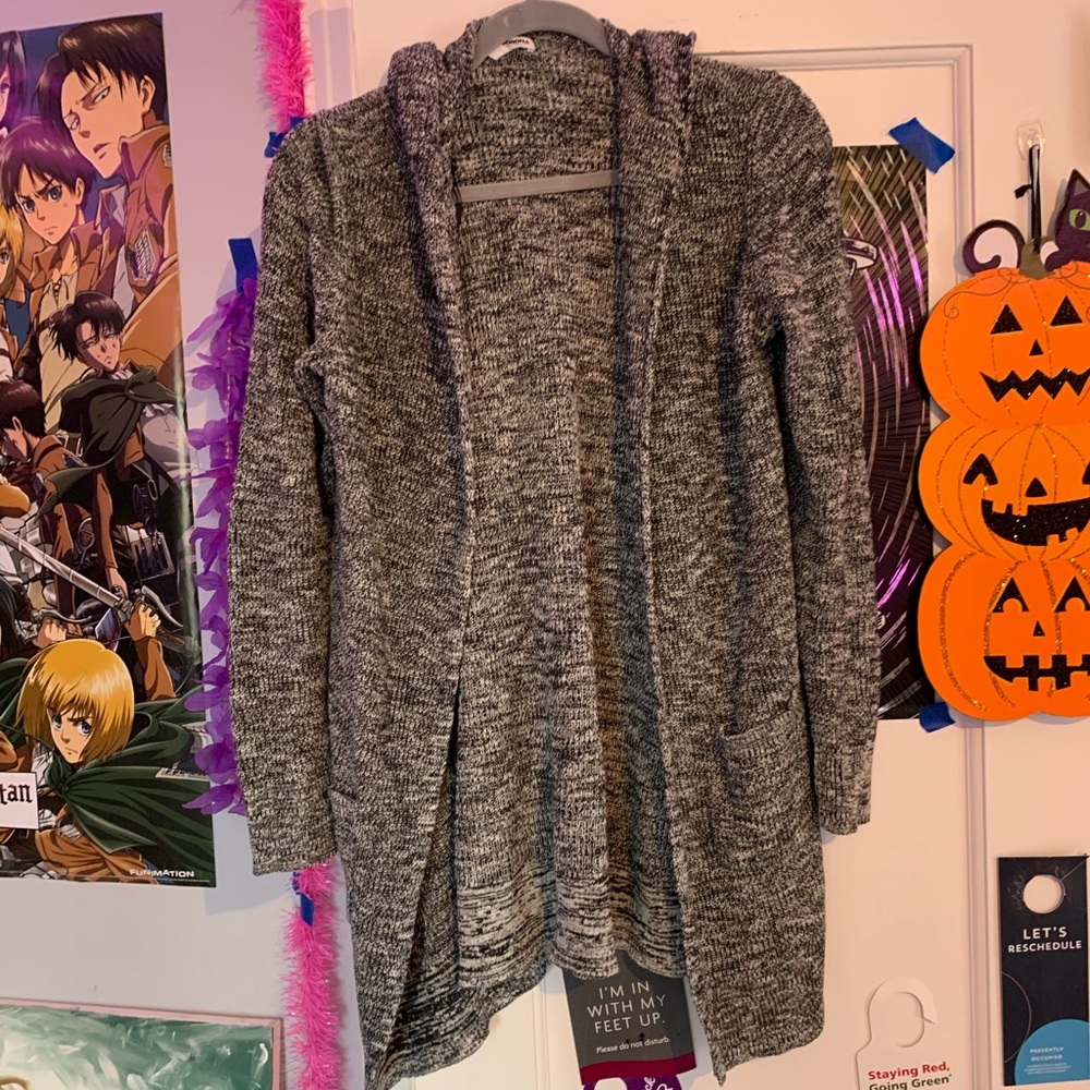 sonoma comfy grey hoodie sweater